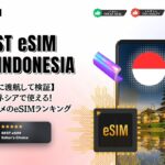 【実際に検証】インドネシア旅行に使えるおすすめのeSIM！評判や口コミをもとに通信品質や速度をテスト